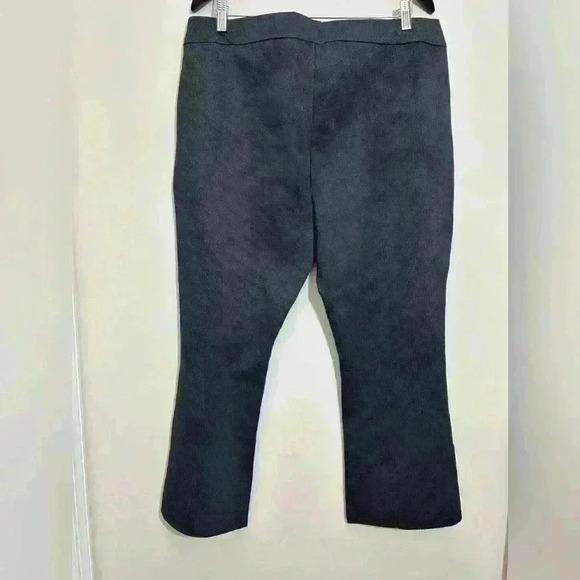 NWOT Nanette by Nanette Lepore Black Gray Knit Pattern Pull On Pants - Picture 2 of 5